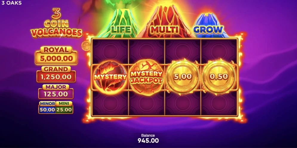 3 Coin Volcano
